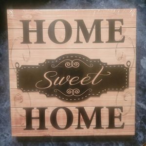 NWT Home Wall Canvas Decor